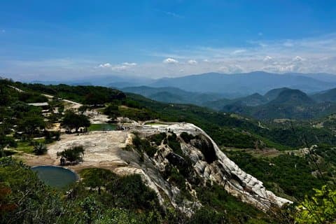 Private Tour Hierve el Agua, Mitla, Teotitlan del Valle and Mezcal