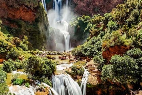 En magisk dag ved Ouzoud-vandfaldene fra Marrakech