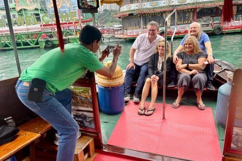 Explore Hong Kong: Aberdeen + Public Housing Estate Group Tour