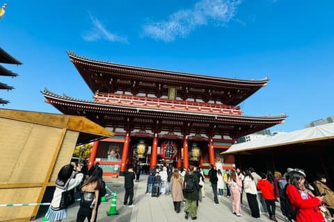 東京:ガイド付き遺産&文化散歩で浅草を発見
