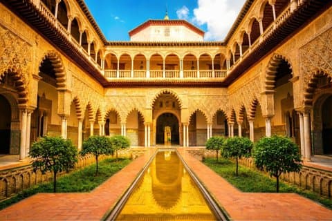 Königlicher Alcázar von Sevilla Führung mit vorrangigem Zugang