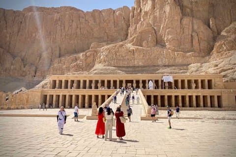 West Bank Luxor from Hurghada