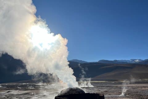 Tour dei geyser del Tatio con colazione e osservazione dei fenicotteri
