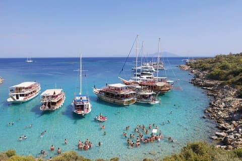 Gita in barca sull'isola di Bodrum Orak include trasferimento in hotel e pranzo