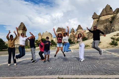 Excursion d'une journée en petit groupe en Cappadoce avec ville souterraine