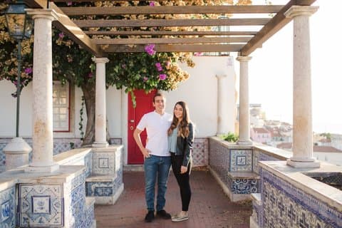 Privé fotosessie met een lokale fotograaf in Lissabon
