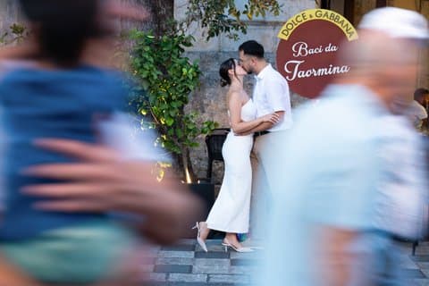 Taormina privat fotografering upplevelse