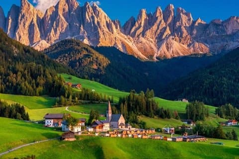 De Bolzano Para Vale Funes, Monte Seceda e Ortisei Tour de Dia