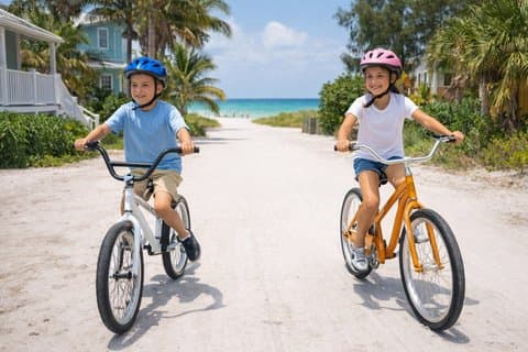 Alquiler de bicicletas para niños en Anna Maria Island