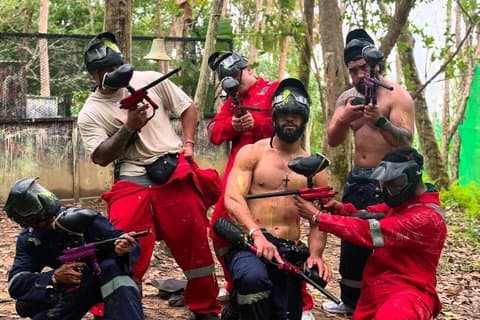 High Adrenaline Paintball Battlefield with Transfers in Phuket