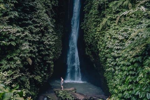Bali Versteckte Wasserfälle (Privat & All-Inclusive)