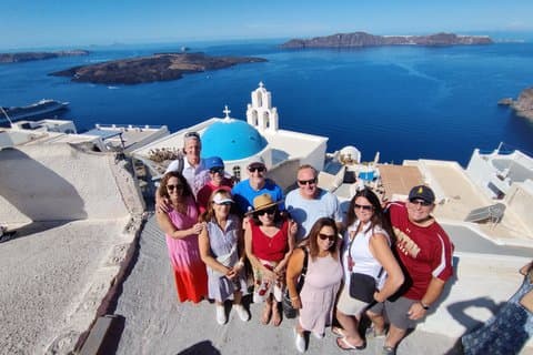 Santorini Semi privat tur med lokal Guide och liten grupp