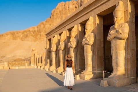 Hurghada til Luxor over dag (West Bank og East Bank Sightseeing)