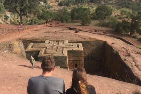 Day trip to Lalibela churches and day trip round lalibela trekking