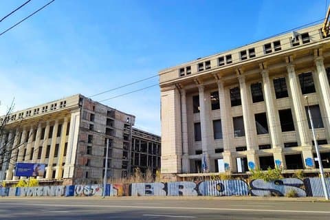 Abandoned Constructions in Bucharest