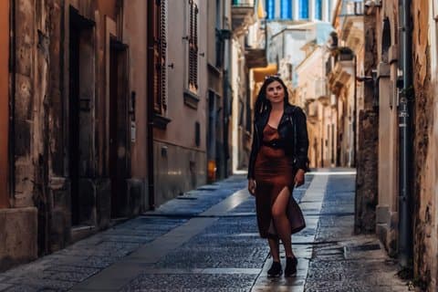 Fotografi Gå gjennom Ragusa sjarm