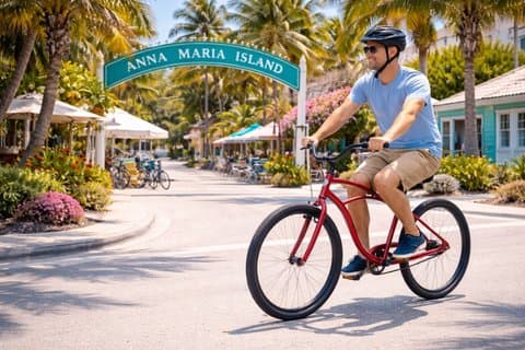 Alquiler de bicicletas para hombres en Anna Maria Island