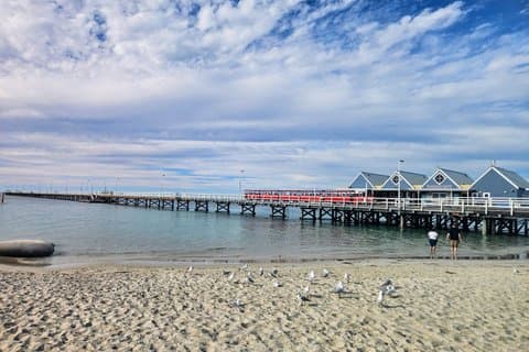 Busselton Jetty og undervannsobservatoriet