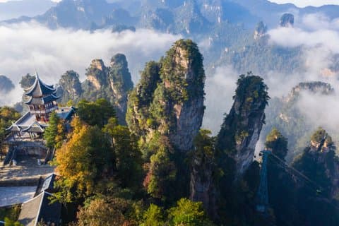 2-dages privat tur til at udforske Zhangjiajie National Forest Park