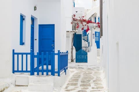 Mykonos i en dag cruise liten gruppe tur