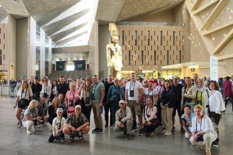 Cairo Grand Egyptian Museum & Piramides vanuit Hurghada