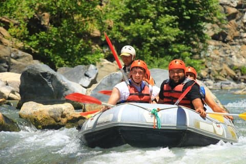 Raftingeventyr ved Dalaman-elven fra Fethiye