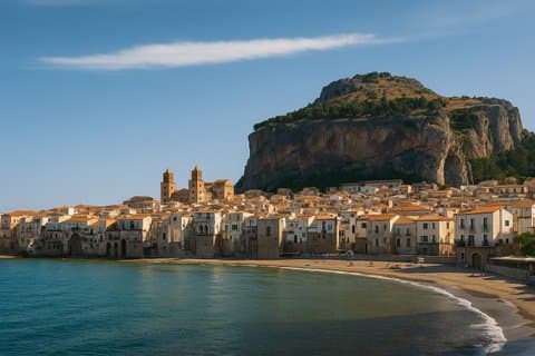 Excursão privada de um dia a Monreale e Cefalu saindo de Palermo