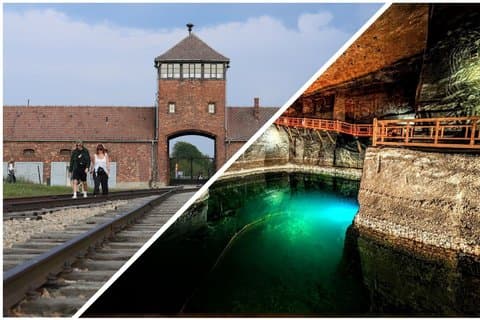 Auschwitz Birkenau e miniera di sale da Cracovia