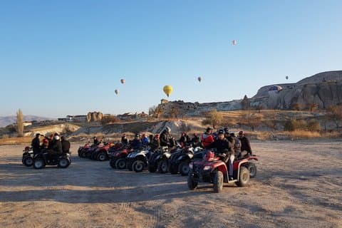 Kappadokien: Quad Safari upplevelse med hotelltransfer