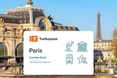 Paris Museum Pass & 24 hrs. Boleto combinado Hop On Hop Off
