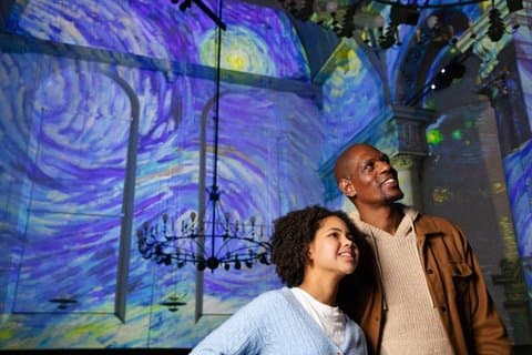 Van Gogh en Rembrandt immersive experience Amsterdam