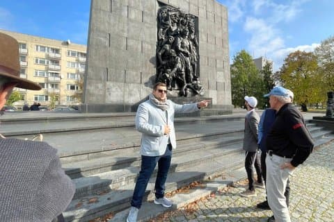 Gruppentour : Warschauer Ghetto und Altstadt 2 - Stunden zu Fuß