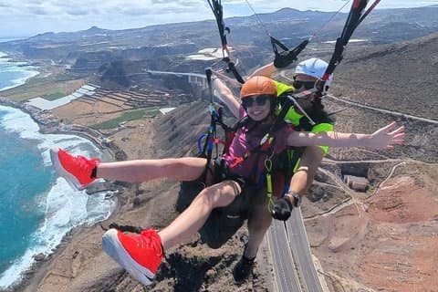 Gran Canaria Tandemskärmflygning med transfer ingår