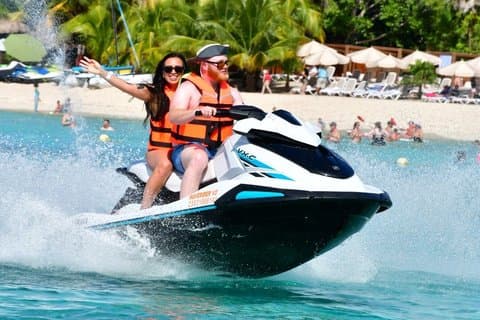 Best Jet Ski Cozumel + Beach + Locker