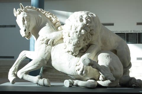 Privat visning av kapitolinska museer i Rom