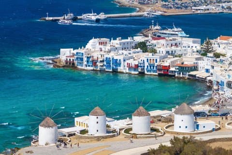 Privat Mykonos Bliss En enkel flykt för din grupp