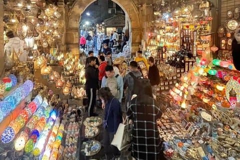 VIP Khan El Khalili compras e cruzeiro de jantar do Nilo