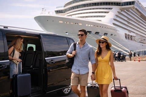 Tour privato dei punti salienti di Roma dal porto di Civitavecchia