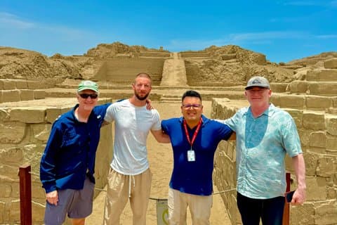 Utflykt till Pachacamacs helgedom + museum med upphämtning från hotell