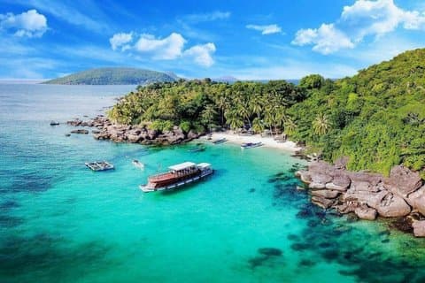 Phu Quoc Tres islas escapan en barco y teleférico panorámico