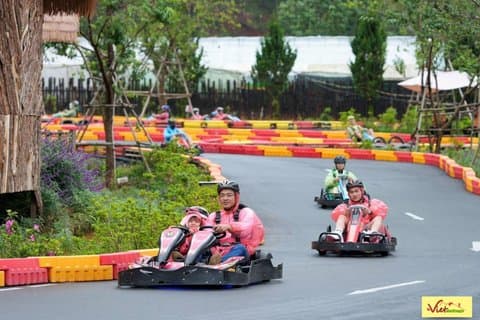 Dalat Half-day Afternoon: Go-Kart - Gong Show & Langbiang