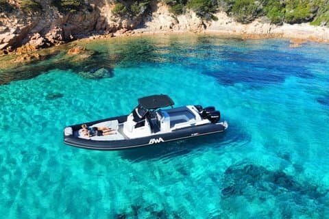 Palaos ou La Maddalena : tour en canot parmi les plages de La Maddalena