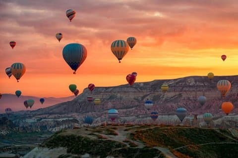 Vol en montgolfière en Cappadoce