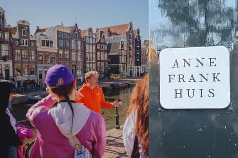 Amsterdam : Anne Frank Geschiedenis Wandeltocht