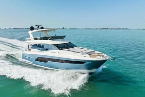 Sarasota 63' Peace Prestige 630 | 8hr Privat Yacht Charter