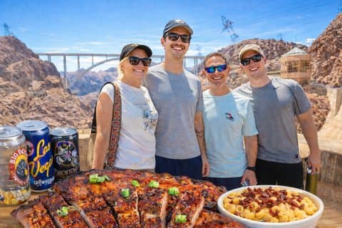 Hoover Dam liten gruppe tur med BBQ lunsj opplevelse