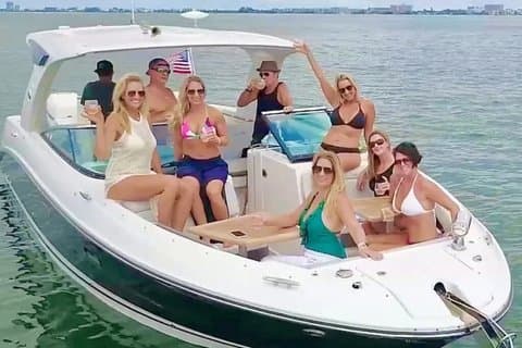 Sarasota Top Shelf avec yacht privé de jour côtier