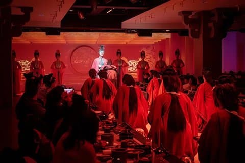 Banchetto del Palazzo Imperiale con esperienza Hanfu a Pechino