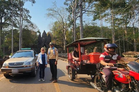 3 Dias Privado Siem Reap Angkor & Rolous & Banteay Srei & Kulen