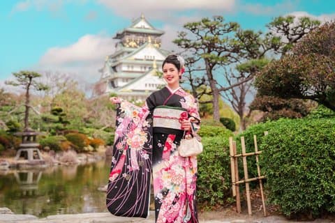 Osaka Premium Kimono Experience - Kyoto eller Nara